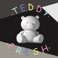 Instagram Thumbnail (Greyscale).png Ted - The Teddy Fresh Bear