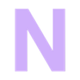 face n.STL Noéline, luminous led name, 3D name