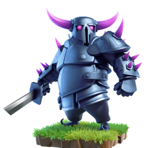PEKKA Mini Statue with Stand model 3d print painted p.e.k.k.a Clash of