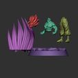 gohan-2.jpg Gohan Statue – Dragon Ball Z STL for 3D Printing | Anime Fan Art