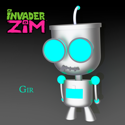 gircults.png STL file Gir (Robot) from invader zim・3D printable model to download