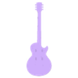 Gibson Les Paul 1959.stl STL file Legendary electric guitar models | Signature models・3D printer design to download