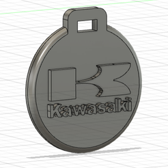 Kawasaki-1.png Kawasaki Schlüsselanhänger / Kawasaki Key Ring Ornament