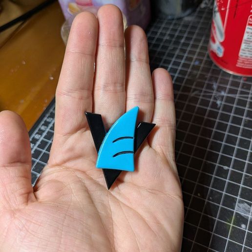 🧷 Human Vox Pin inspired from Hazbin Hotel season 2・ STL File for 3D ...