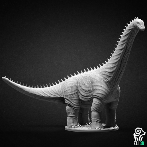 3D file Alamosaurus - Dinosaur・3D printer model to download・Cults