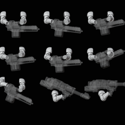 _1.png Free 3D file Hands for Heavy weapons sets for new heresy・3D printable design to download