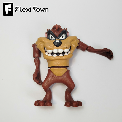 Flexi-Town-Taz,-I3.png Flexi Taz, figurine articulée, 3mf inclus