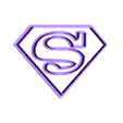 Copy of Copy of SuperMan Dividido.stl Cookie Cutter Fondant Superman Cookies Superheroes Heroes