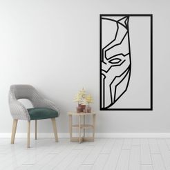 Untitled-Project-11.jpg STL file BLACK PANTHER WALL ART・3D printable model to download