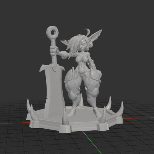 Goblin with sword