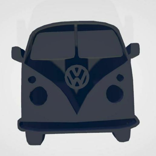 VW COMBI // VW BUS - 3D model önizlemesi