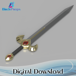 Digital_Template.png Fire Emblem Marth's Falchion Sword