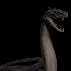 Captura-de-pantalla-259.png Файл STL Василиск Гарри Поттер 2・Модель для печати в 3D скачать