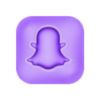 Snapchat.obj LOGO SNAPCHAT HIGH QUALITY