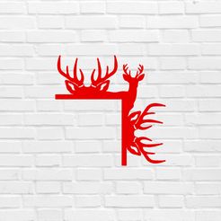 murbrique.jpg art mural décoration murale noël christmas pour porte