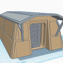 94c955d2-0673-4524-89af-f97cd34a596b.png Lothal Shed - Tarkin Town- LEGION scenery - Low Roof version