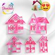 Casitas.jpeg Set Casitas x5 cutters