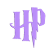 logo hp.stl Geometric matte HARRY POTTER - Nost3rd