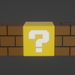 All.png STL-Datei Super Mario Bros Blocks modulares Regal・3D-druckbare Vorlage zum herunterladen