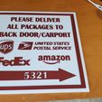 20240317_182627.jpg Delivery Door Sign - Package delivery signs for Doors and Walls and Boxes