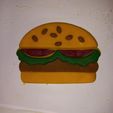 20230301_154447.jpg Free STL file Build a Burger cookie and fondant or playdough Cutter・3D print model to download
