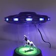 63c85d8fea3a65f4a0888e30607c53a7_display_large.JPG UFO Abduction Lamp with blinking lights