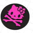 hello-kitty.png Jolly Roger Hello Kitty pirate keychain