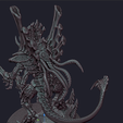 Adversary-Back-Pose-A-Preview.png Free 3D file Space Bugs of Death Emmiserator・3D print model to download