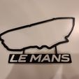 20211027_145518.jpg LeMans Track Map with Nameplate Wall Art