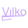 Vilko.stl Name tags for the cup