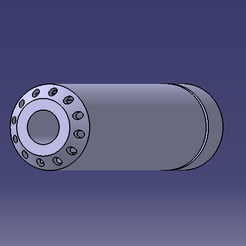 SILENCIEUX M4 V2 CATIA 2.png Fichier STL Silencieux airsoft V2・Idée pour impression 3D à télécharger