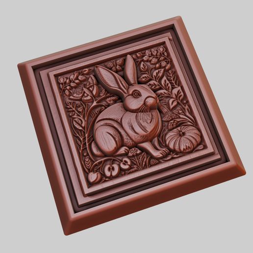 🐇 Rabbit Animal 3D Model for CNC Router Laser & 3D Printer・ 3D File for ...