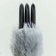 SlothHand_thingiverse.jpg Mano di bradipo peloso - Per grattarsi