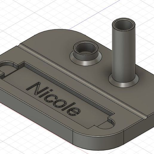 Nicole - 3D model önizlemesi