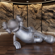Renders0001.png Kaws Time OFF Companion Version Fan Art Toy