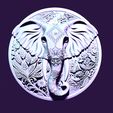 07.jpg elephant medallion for casting