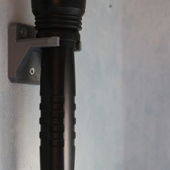 IMG_2266.JPG Simple wall Flashlight holder