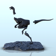 90.png Gallimimus dinosaur (20) - High detailed Prehistoric animal HD Paleoart