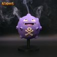1.jpg KOFFING POKEMON INCIENSE BURNER