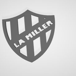 Sin-título.jpg Télécharger fichier STL gratuit LaMiller_llavero • Design à imprimer en 3D, MAG_desing