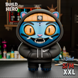 Derpy2.png Derpy Tiger Urban Vibes  – 3D Printable K‑Pop Demon Hunters Figurine | Build‑a‑Hero Model