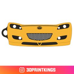 Thingi-Image.jpg STL-Datei Mazda RX-8 - Schlüsselanhänger kostenlos・3D-druckbares Design zum herunterladen