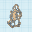 104-Cubone.png Pokemon: Cubone Cookie Cutter