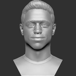 1.jpg Download OBJ file Pete Davidson bust for 3D printing • 3D printing object, PrintedReality