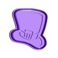 hat_.stl St Patrick's Day Hat Cookie Cutter