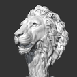 04.png Lion Head AM01 3D print model