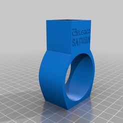 Egouteur_Saturn.png Download free STL file Elegoo Saturn Bottle Holder • 3D print model, BODY3D