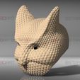 default.136.jpg Squid Game Mask - Boss Mask Cosplay 3D print model