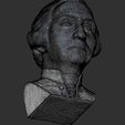28.jpg George Washington bust 3D printing ready stl obj formats