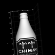 Chimay-1.png Bottle of Chimay Litho
